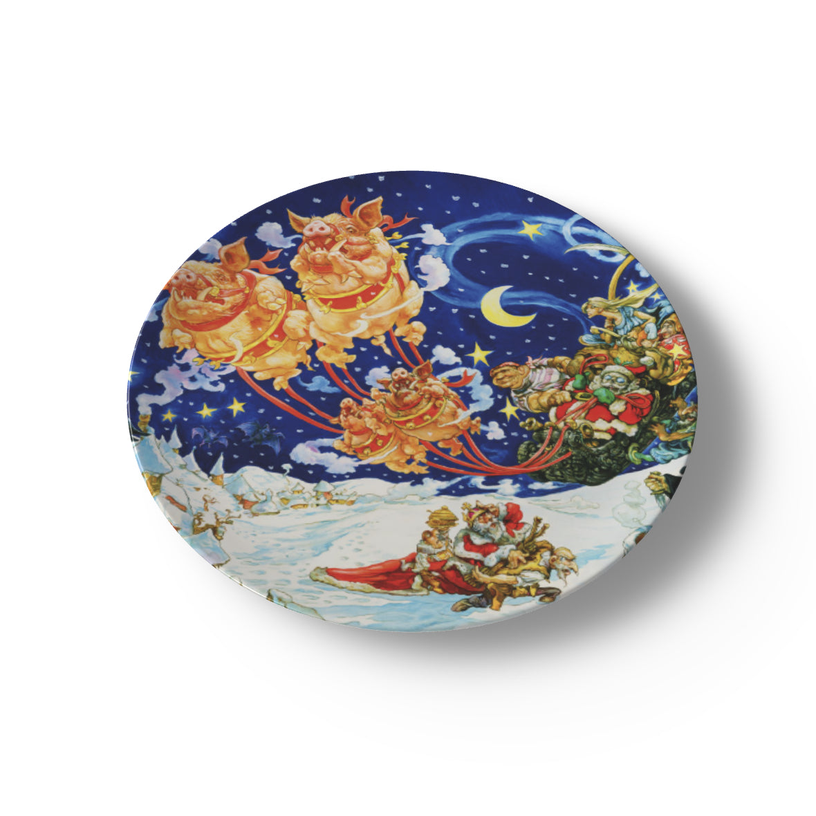 Hogfather Collectible China Plate