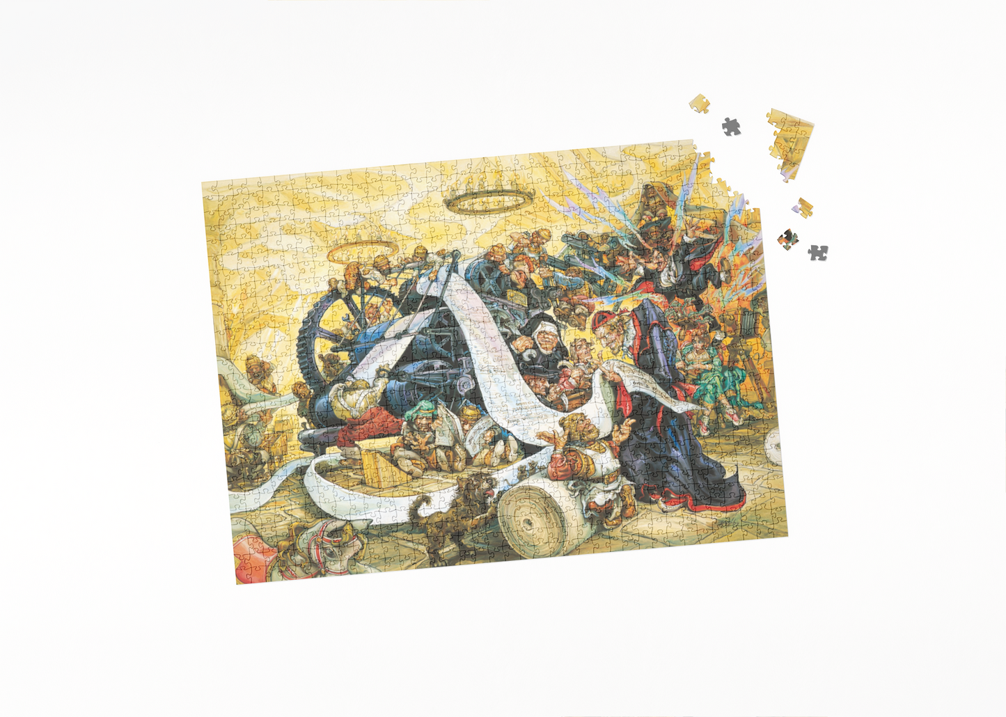The Truth - Josh Kirby Official Discworld Jigsaw Puzzle