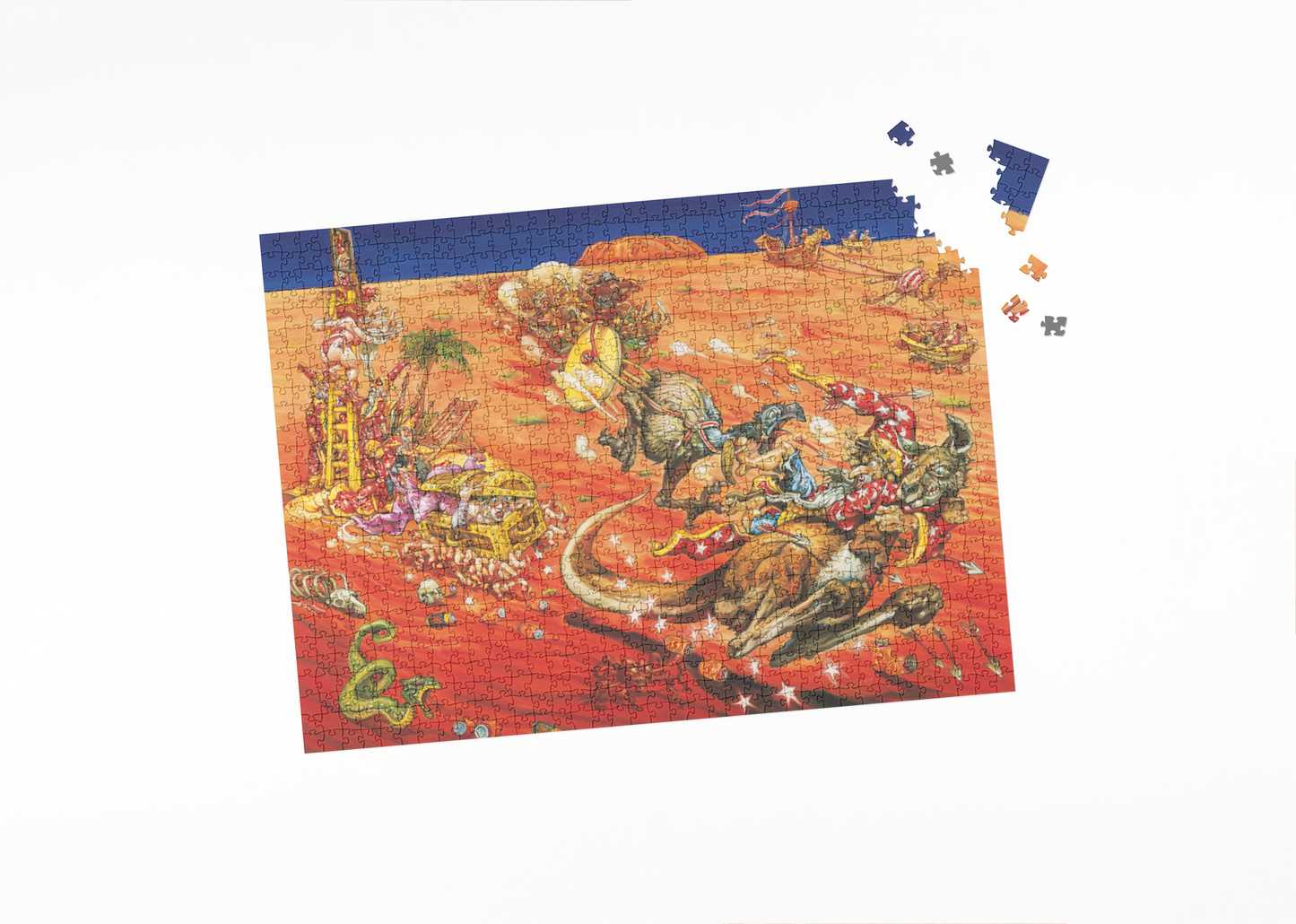 The Last Continent - Josh Kirby Official Discworld Jigsaw Puzzle