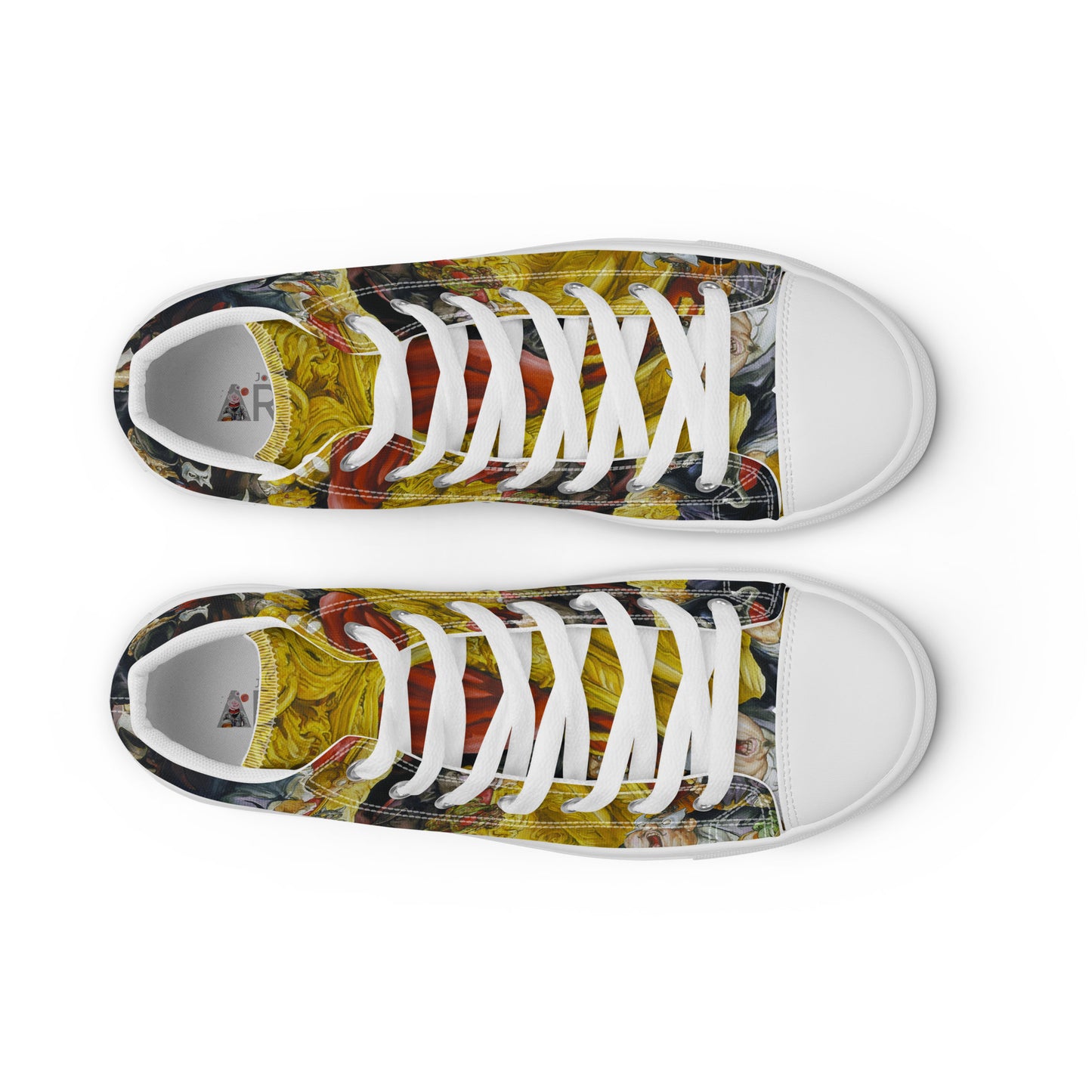 Maskerade Women’s High Top Canvas Shoes - Free Shipping *US SIZES SHOWN! USE CHART!