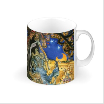 Reaper Man Bone China Mug