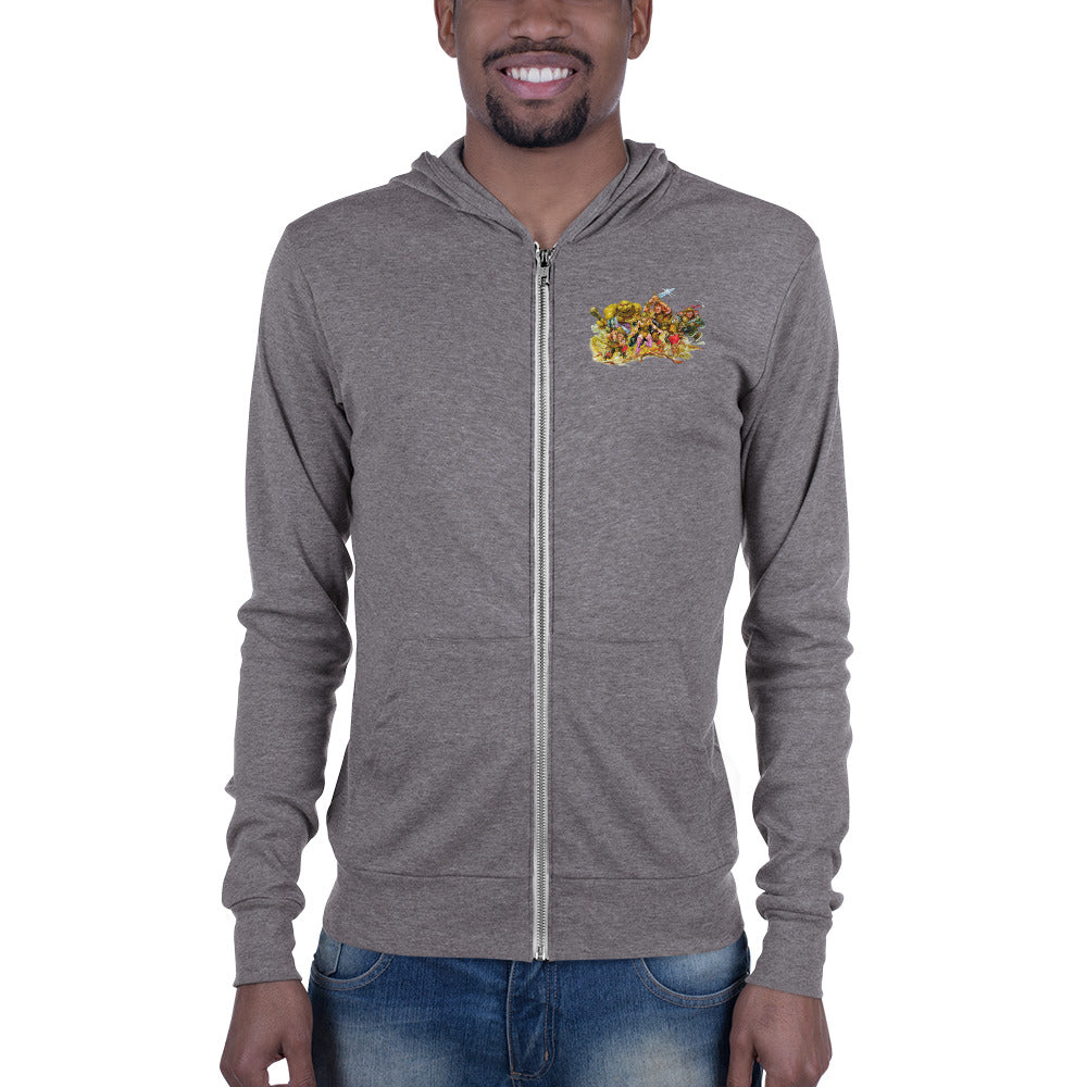 Men at Arms Unisex zip hoodie