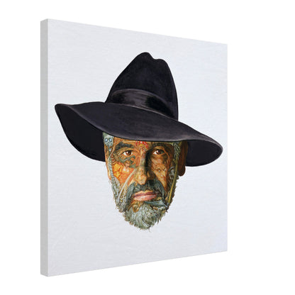 Serious Terry Canvas Print