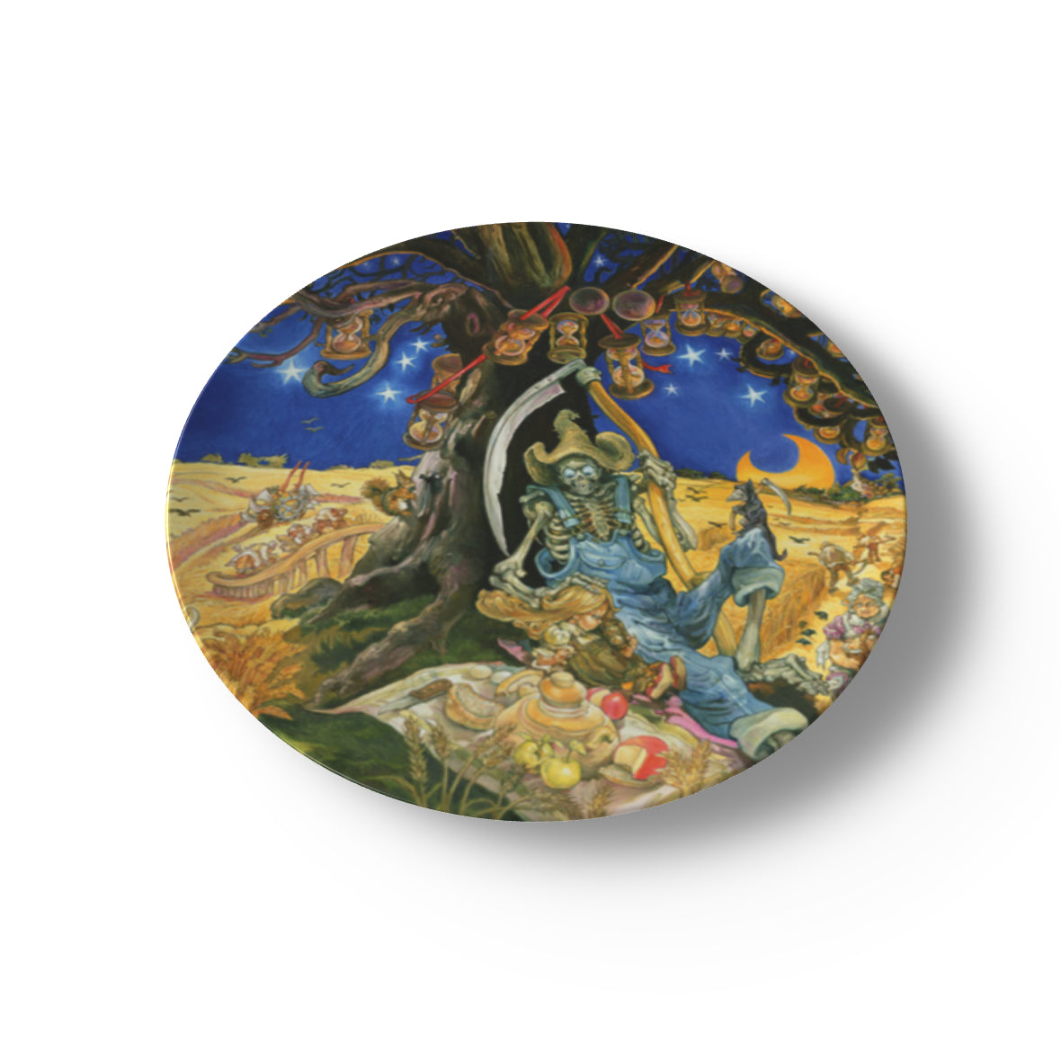 Reaper Man Collectible China Plate