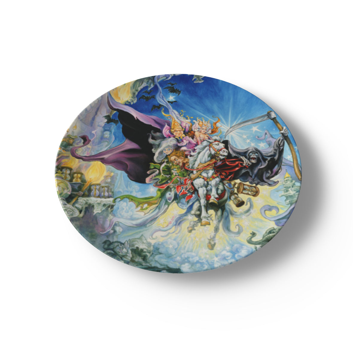 Mort Collectible China Plate