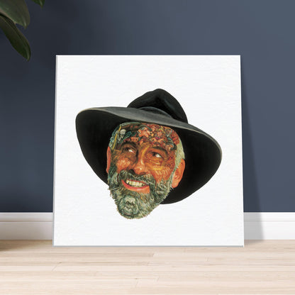 Smiling Terry Canvas Print