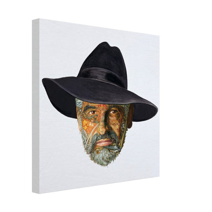 Serious Terry Canvas Print