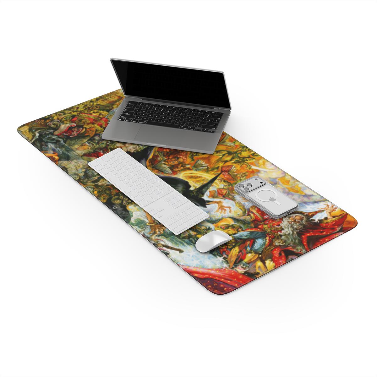 Josh Kirby Equal Rites Desk Pad/Game Mat - Large