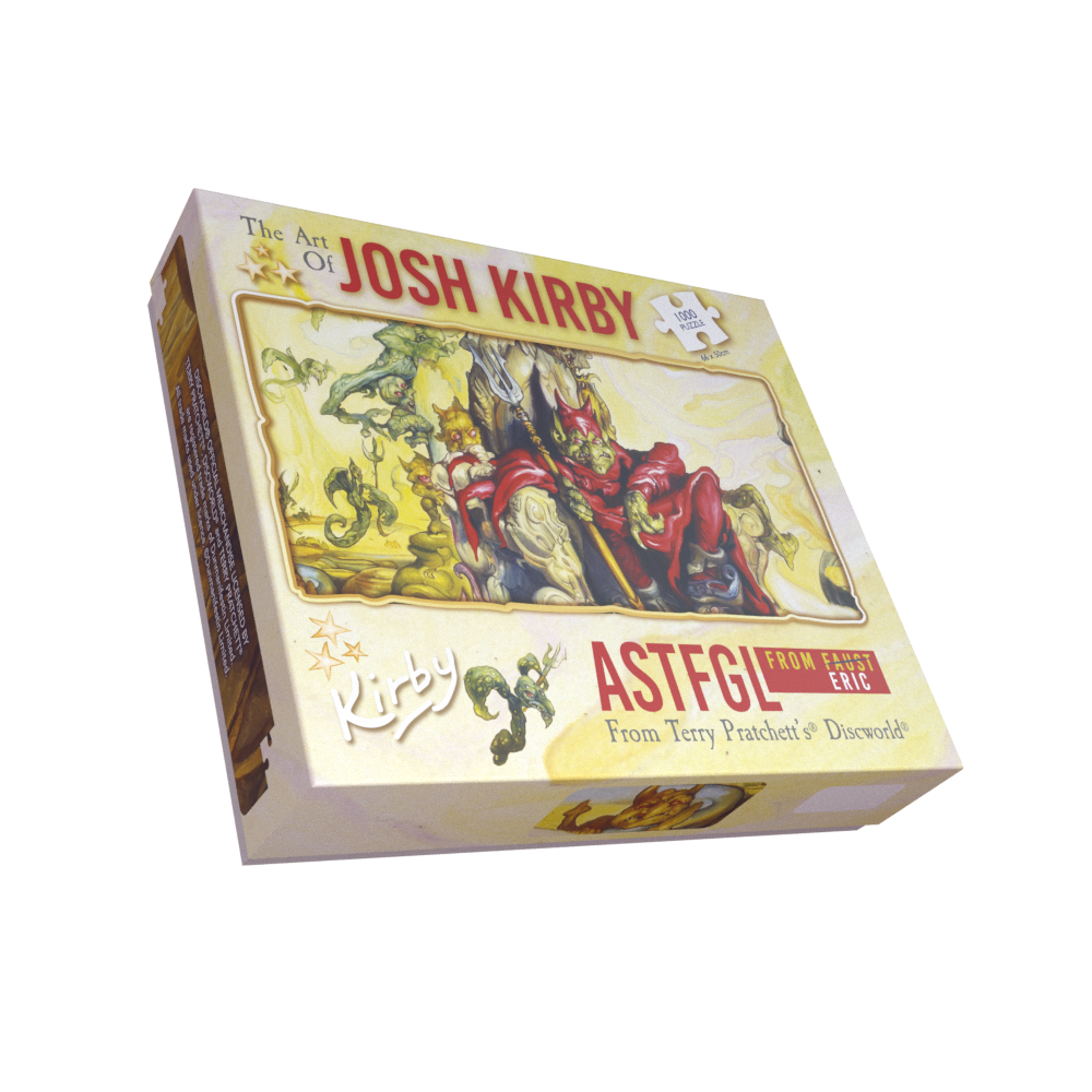 ASTFGL Jigsaw Puzzle - Josh Kirby Official Discworld Jigsaw Puzzle