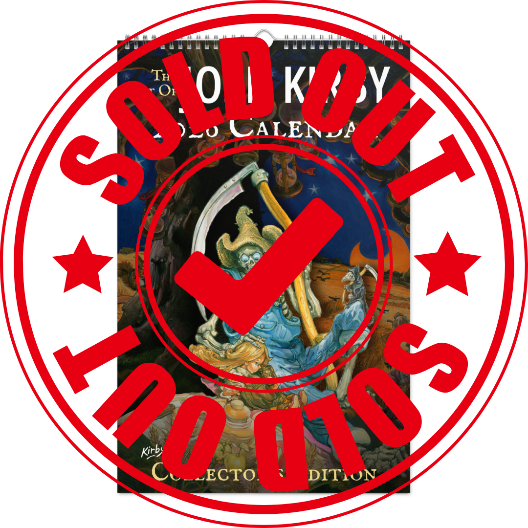 The Official 2026 Josh Kirby Discworld Calendar + Free Shipping!