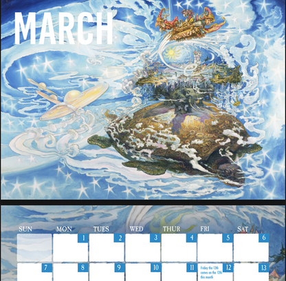 The Official 2027 Josh Kirby Discworld Calendar - 1st Edition