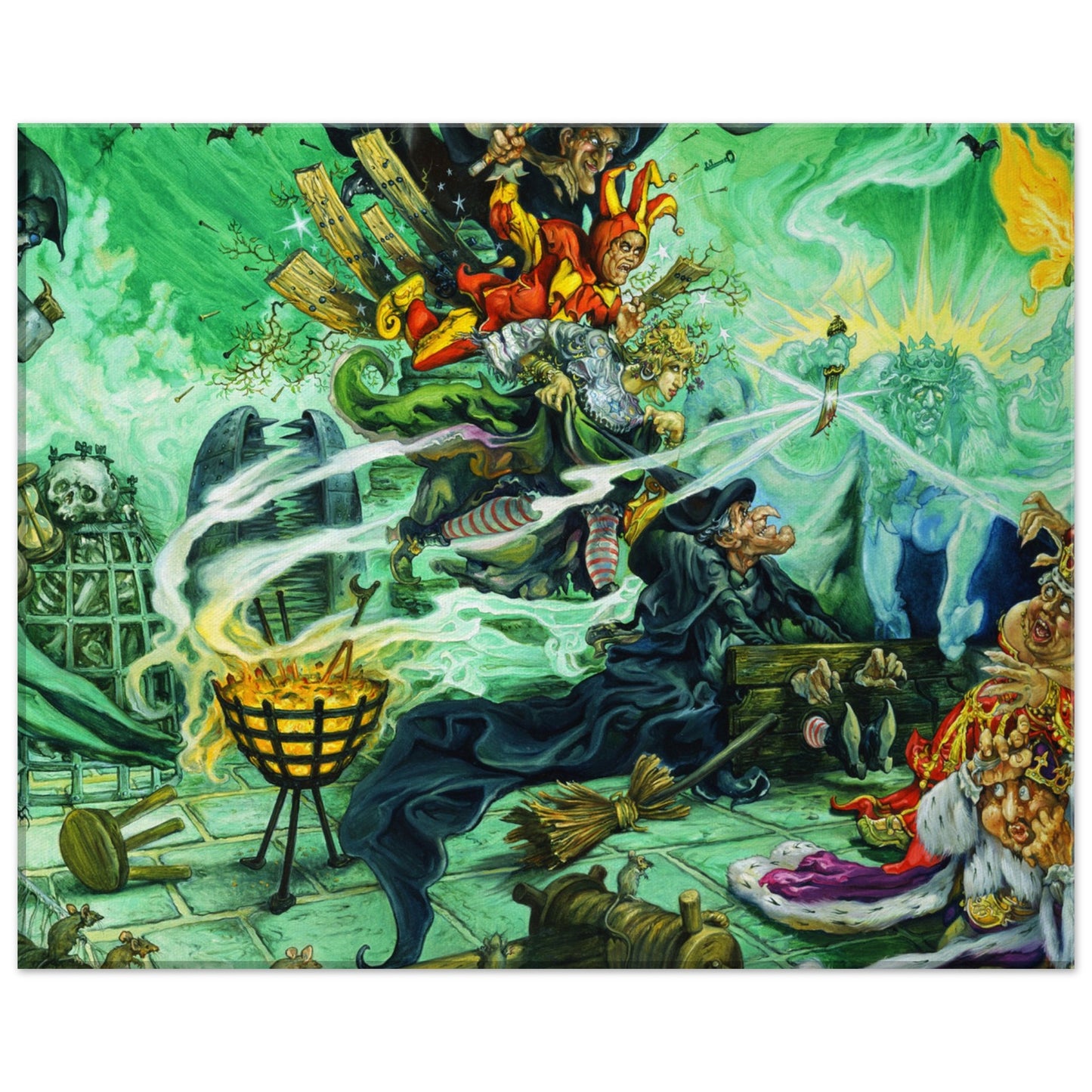 Wyrd Sisters Canvas Print