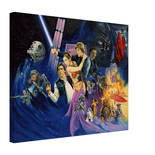 Star Wars - Return of the Jedi Canvas Print