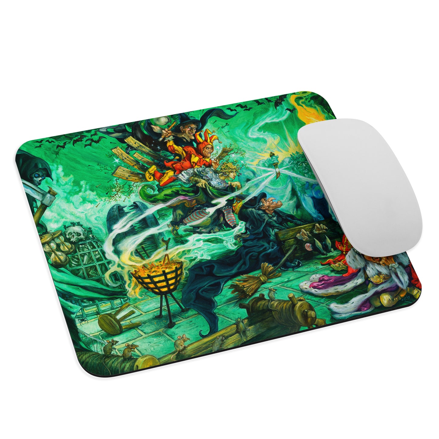 Wyrd Sisters Mouse Pad