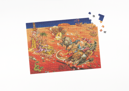 The Last Continent - Josh Kirby Official Discworld Jigsaw Puzzle