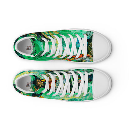 Wyrd Sisters Women’s High Top Canvas Shoes -  Free Shipping *US SIZES SHOWN! USE CHART!