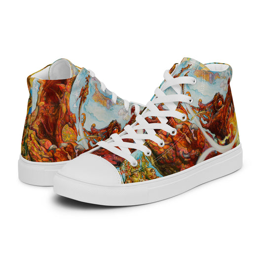Guards! Guards! Women’s High Top Canvas Shoes - Free Shipping! *US SIZES SHOWN! USE CHART!
