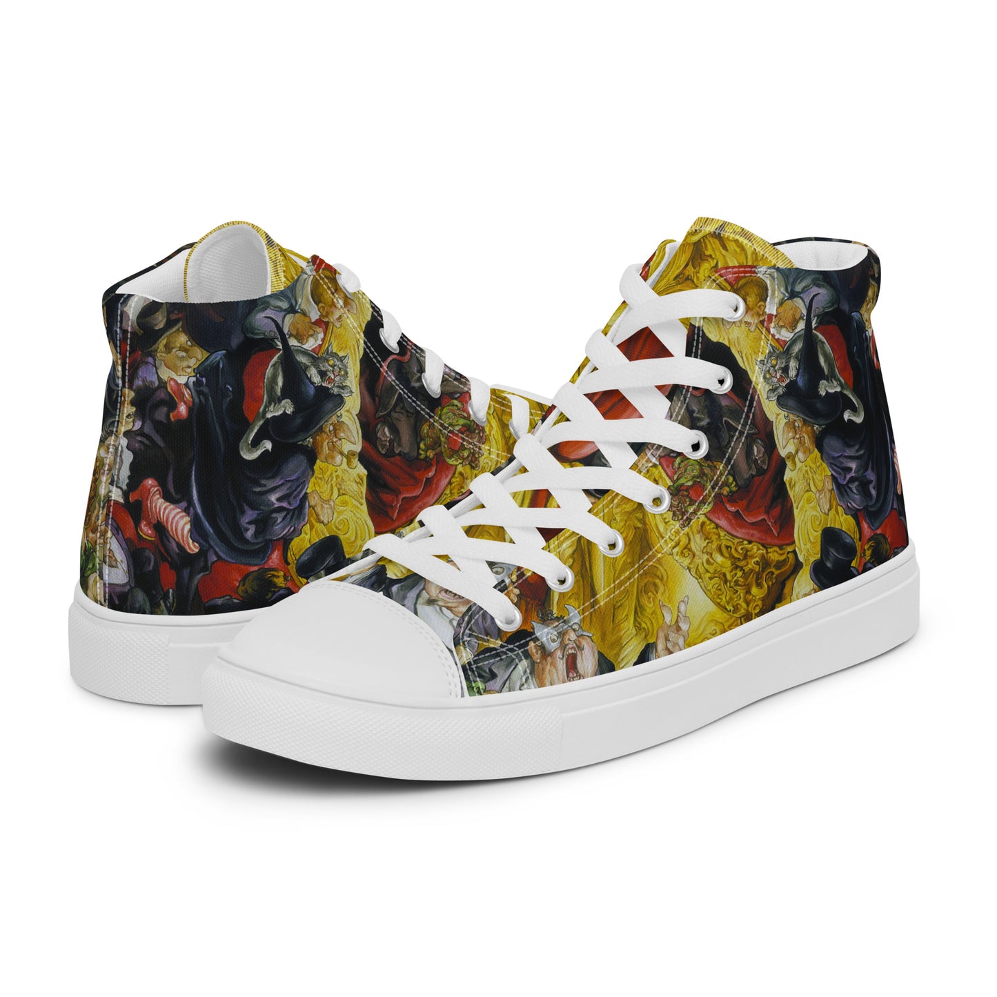 Maskerade Women’s High Top Canvas Shoes - Free Shipping *US SIZES SHOWN! USE CHART!