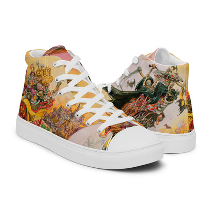 Soul Music Women’s high top canvas shoes - Free Shipping *US SIZES SHOWN! USE CHART!