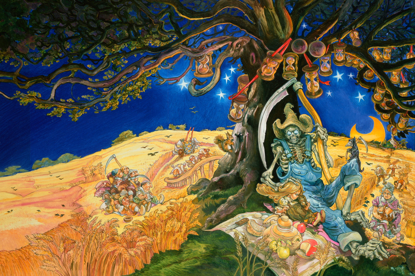 Reaper Man - Limited Edition Fine Art Print