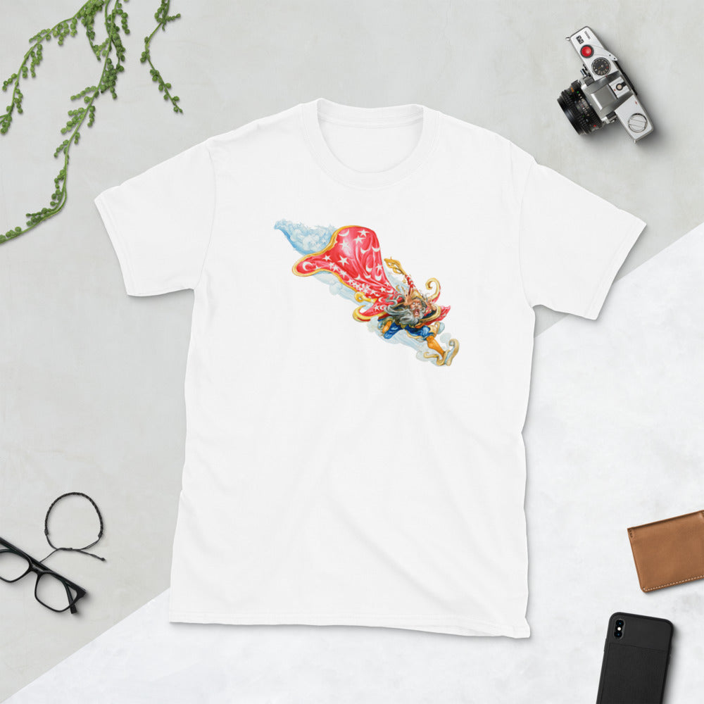 Rincewind Running Short-Sleeve Unisex T-Shirt (Thick & heavy but soft)