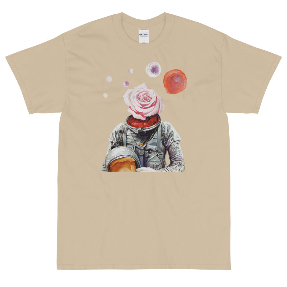 Spaceman Rose Short Sleeve T-Shirt (Thick concert shirt feel)