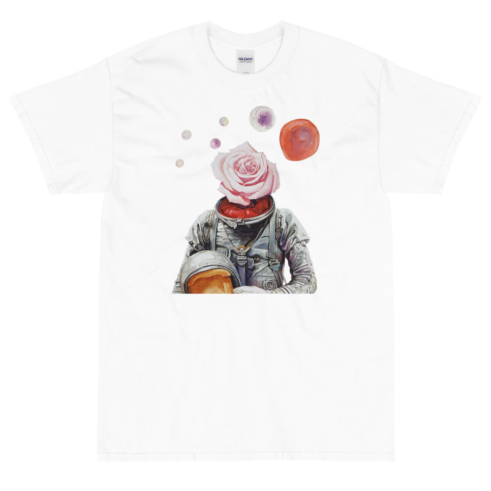 Spaceman Rose Short Sleeve T-Shirt (Thick concert shirt feel)