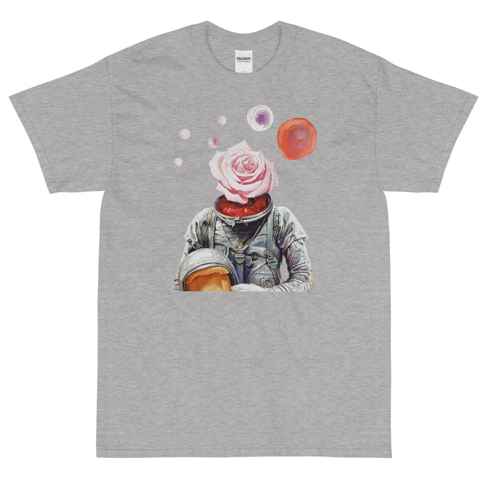 Spaceman Rose Short Sleeve T-Shirt (Thick concert shirt feel)