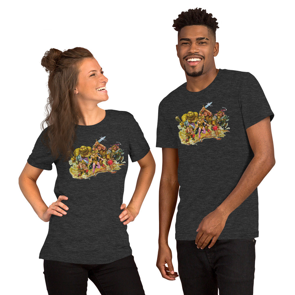 Men at Arms Short-Sleeve Unisex T-Shirt (Soft and lightweight)