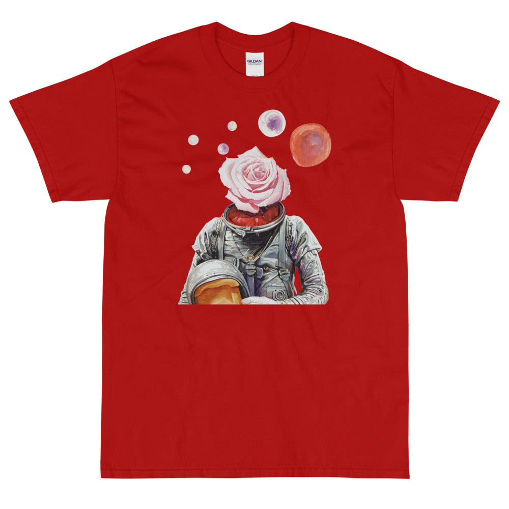 Spaceman Rose Short Sleeve T-Shirt (Thick concert shirt feel)